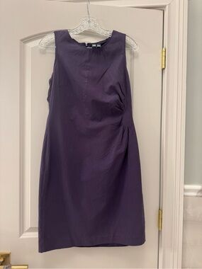 Banana Republic Sleeveless Plum Sheath Dress